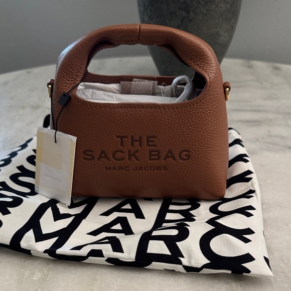 Marc Jacobs Brown The Sack Bag - Picture 4 of 9